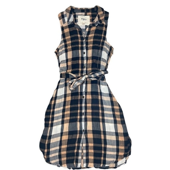 Holding Horses sunlit plaid tunic - Picture 2 of 6